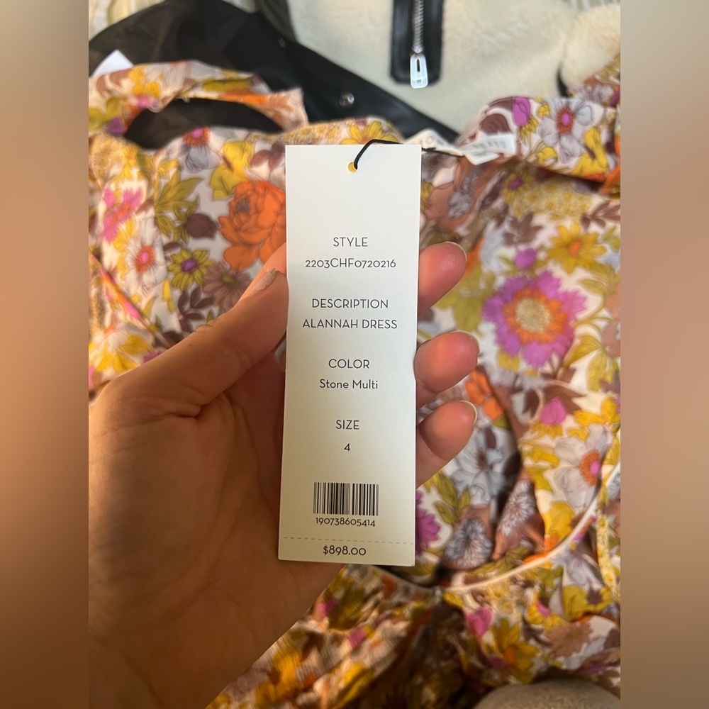 Veronica Beard Alannah Floral gown. NEW; Never worn - Picture 3 of 4